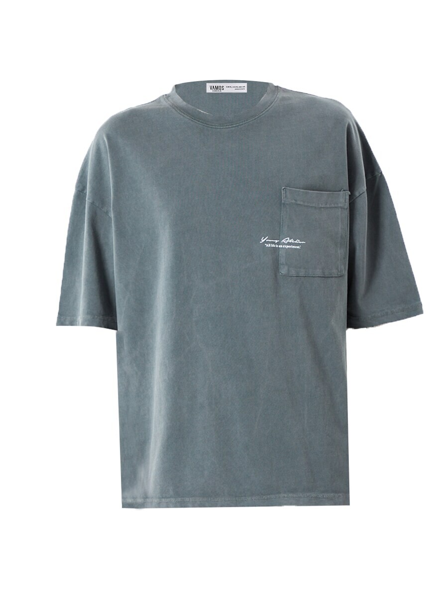

Классическая футболка VAMOS CLO Shirt Evansville, серый