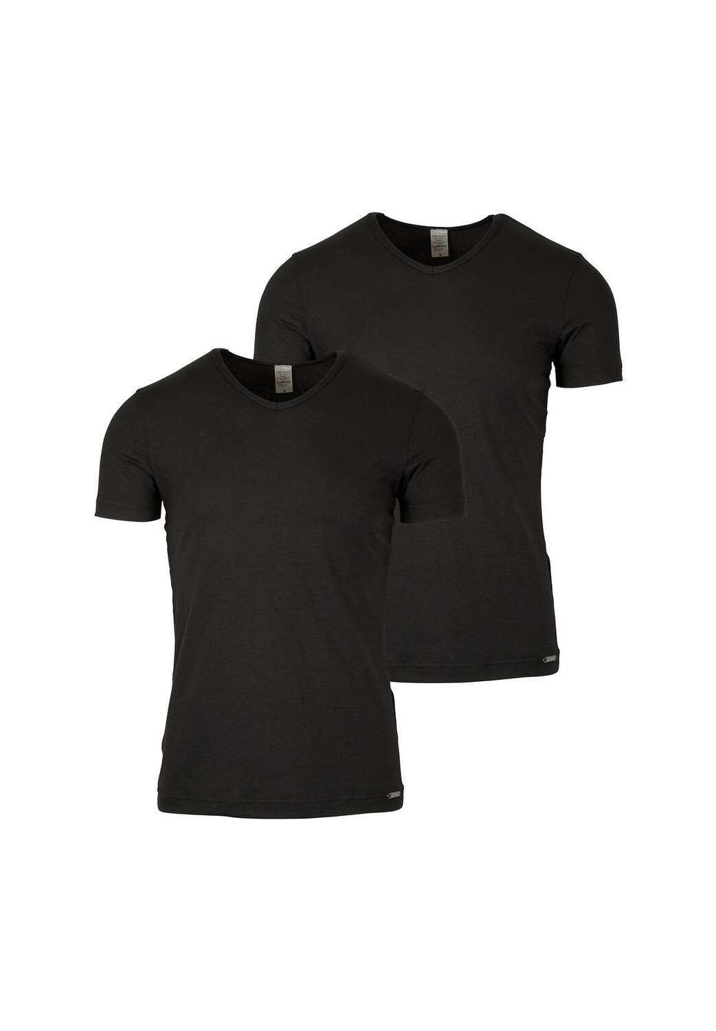 

Комплект из 2 футболок с V-образным вырезом RED1601 Olaf benz, черный