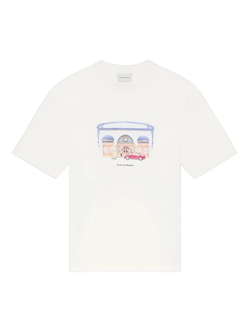 

Футболка с принтом Drôle De Monsieur, нейтральный