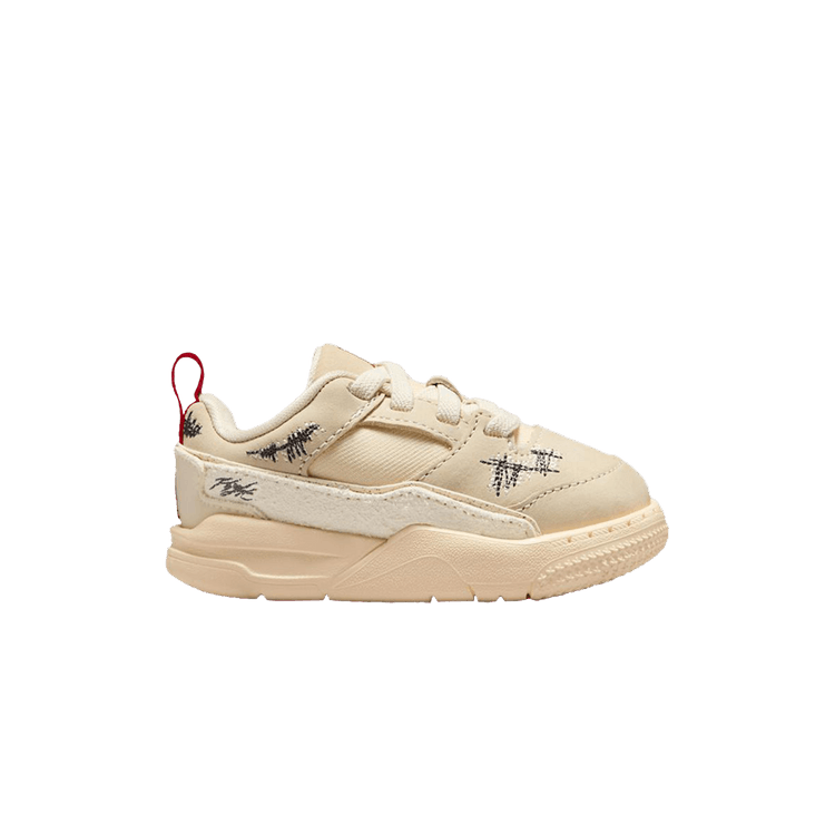 

Кроссовки Air Jordan Who Decides War x Jordan Flight Court TD 'The World Is Your Court - Crèpe', кремовый