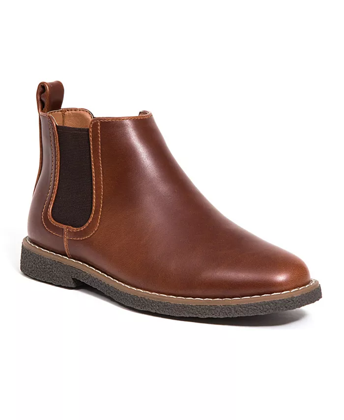 

Челси-ботинки Zane Dress Comfort для мальчиков DEER STAGS, коричневый