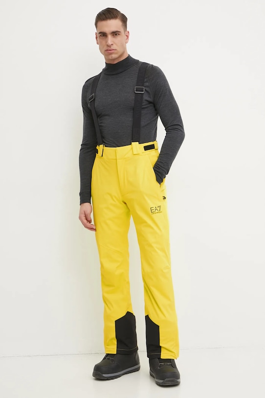 

Горнолыжные брюки Kitzbuhel Protectum Ea7 Emporio Armani, желтый