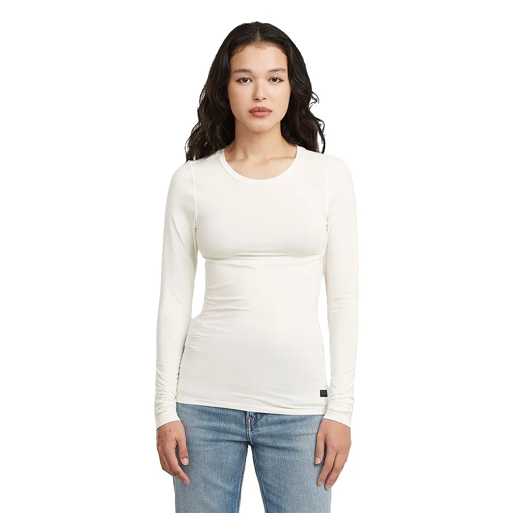 

Футболка с длинным рукавом G-Star 2ns Skin Super Slim Fit, белый