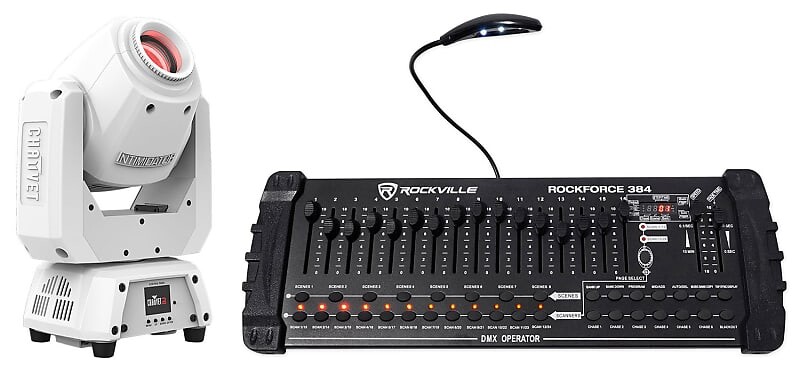 

Светильник Chauvet INTIMSPOT260XWHT+ROCKFORCE 384