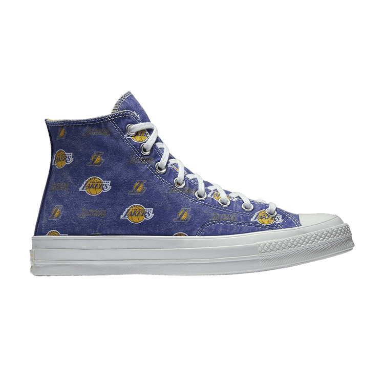 

Кроссовки Converse NBA x Chuck Taylor All Star 70 High 'Los Angeles Lakers', фиолетовый