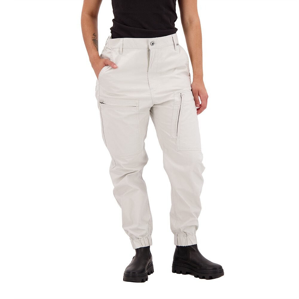 

Брюки G-Star Regular Boyfriend Fit cargo, серый