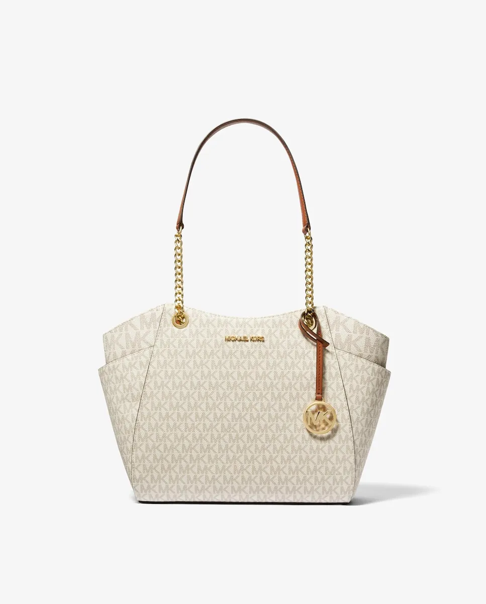 

Большая сумка через плечо Jet Set с логотипом Michael Michael Kors, белый