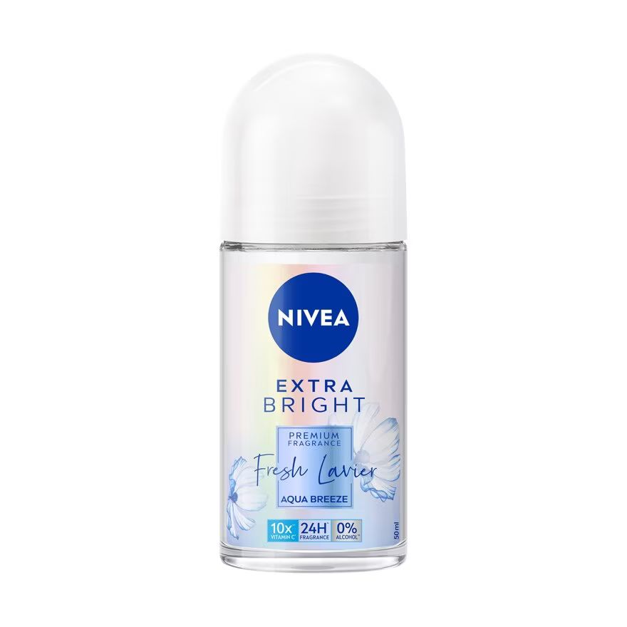 

Nivea Экстра-яркий аромат премиум-класса Fresh Lavier Aqua Breeze Roll On 50 мл, Blue