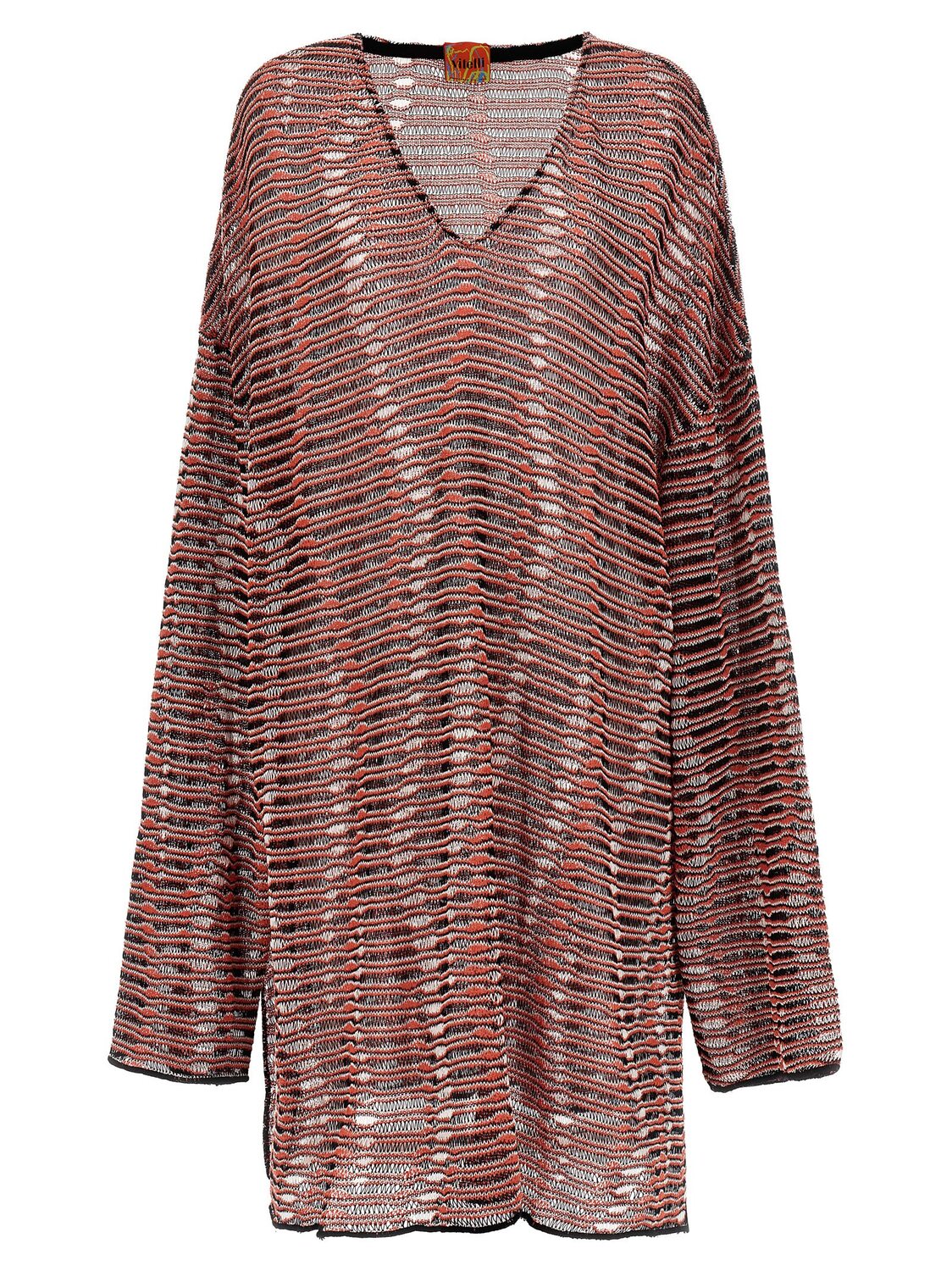 

Свитер с жаккардовым узором «волны» VITELLI, мультиколор