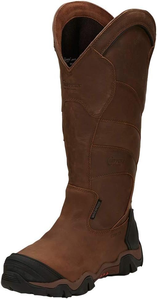 

Ботинки Chippewa Snake для пересеченной местности с нанокомпозитным носком, коричневые