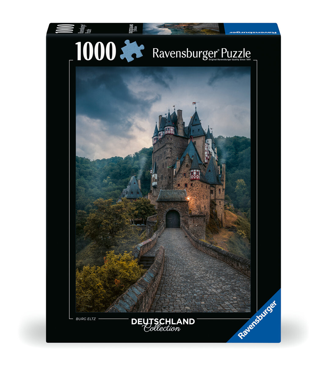 

2D пазл Замок Эльц, 1000 деталей Ravensburger