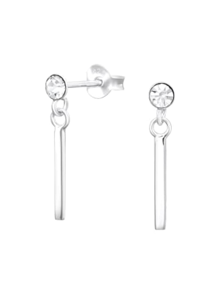 

Alexander York Серьги-гвоздики STAB из серебра 925 пробы, комплект из 2 штук