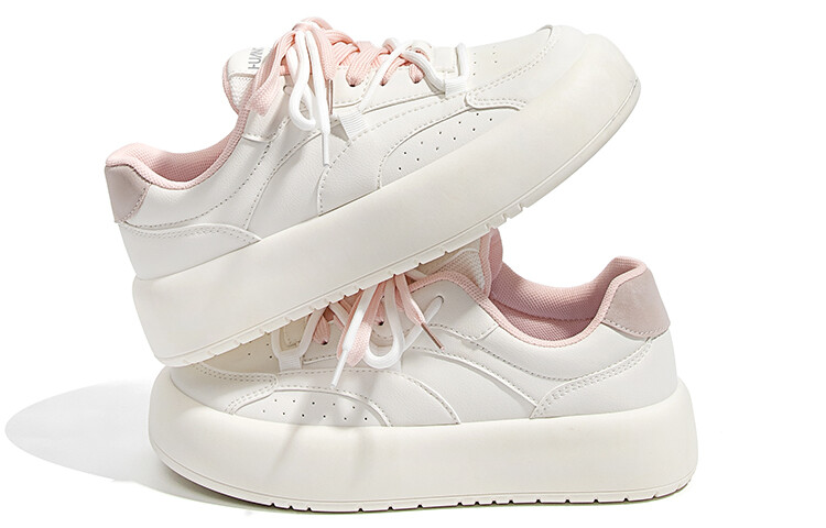 Кроссовки HUANQIU Skateboarding Shoes Women's Low-top Pink, розовый — фото 4