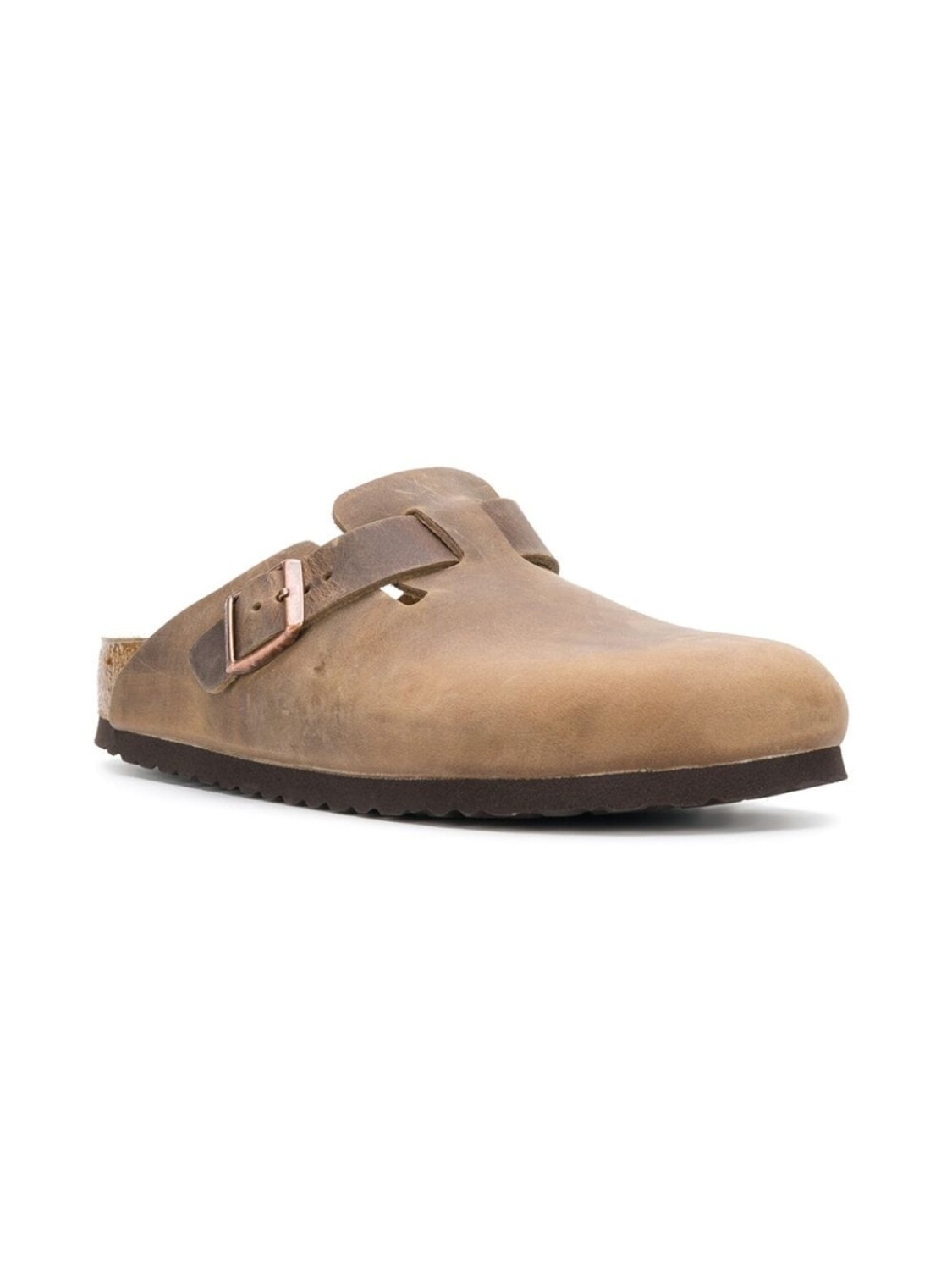 Birkenstock фирменные сандалии с закрытым носом, коричневый — фото 2