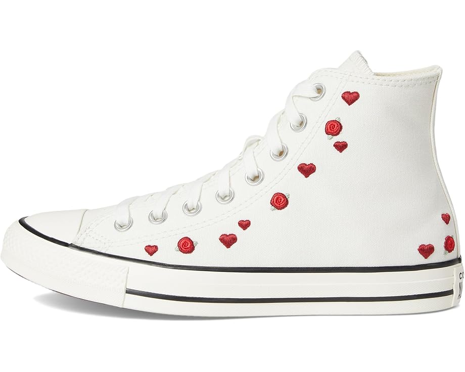 Кроссовки Converse Chuck Taylor All Star High-Top Sneaker, цвет Vintage White/Red/Egret — фото 4