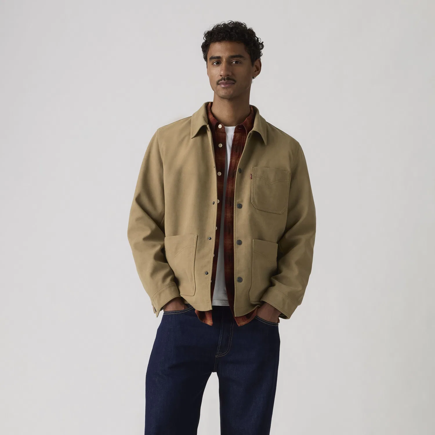 Рабочая куртка из искусственной замши Levi's — фото 3