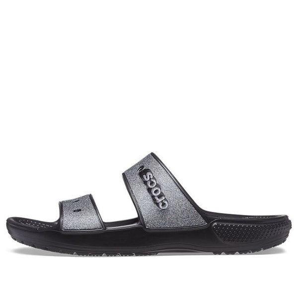 

Тапочки classic glitter ii sandal 'black' Crocs, черный