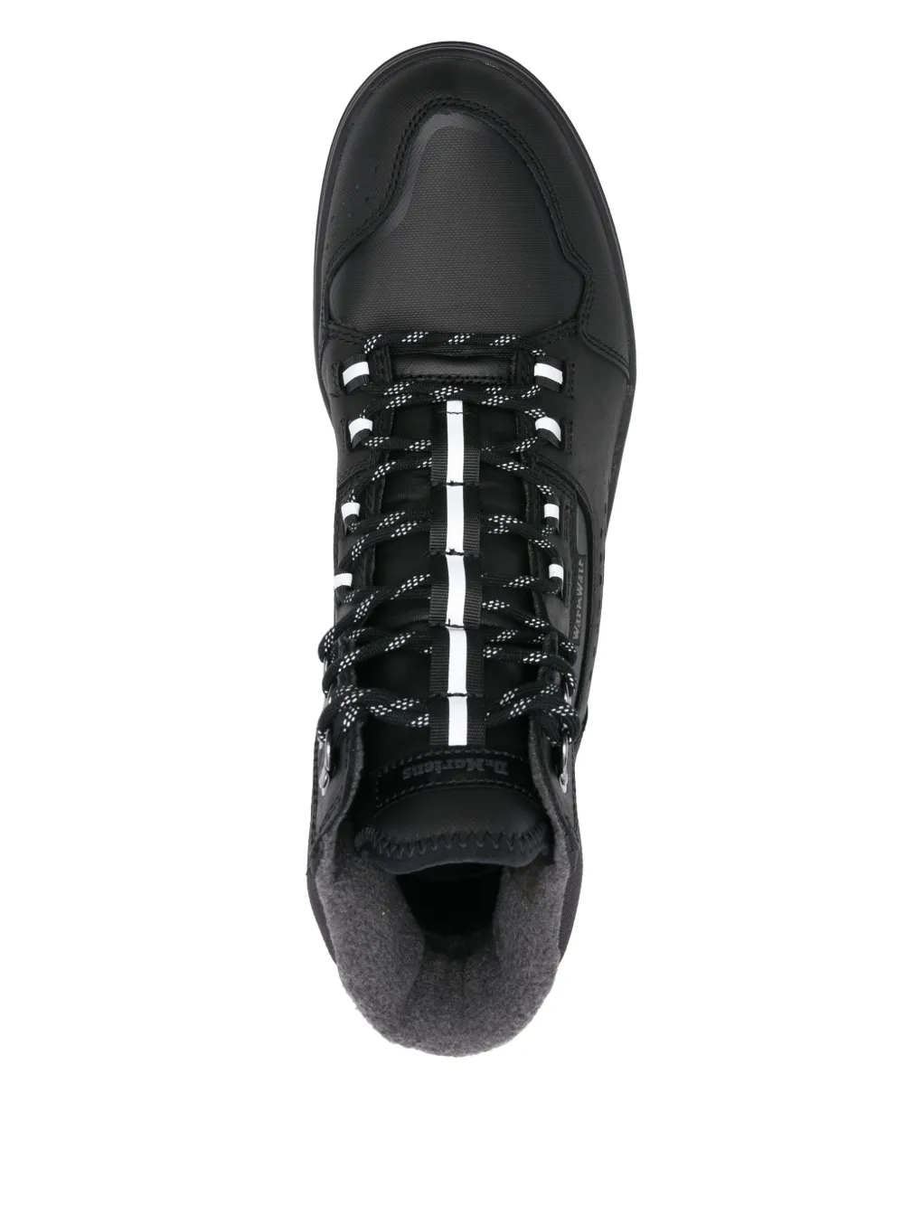 Мужские ботинки Dr. Martens Rilla кожаные с перфорацией, черный — фото 4