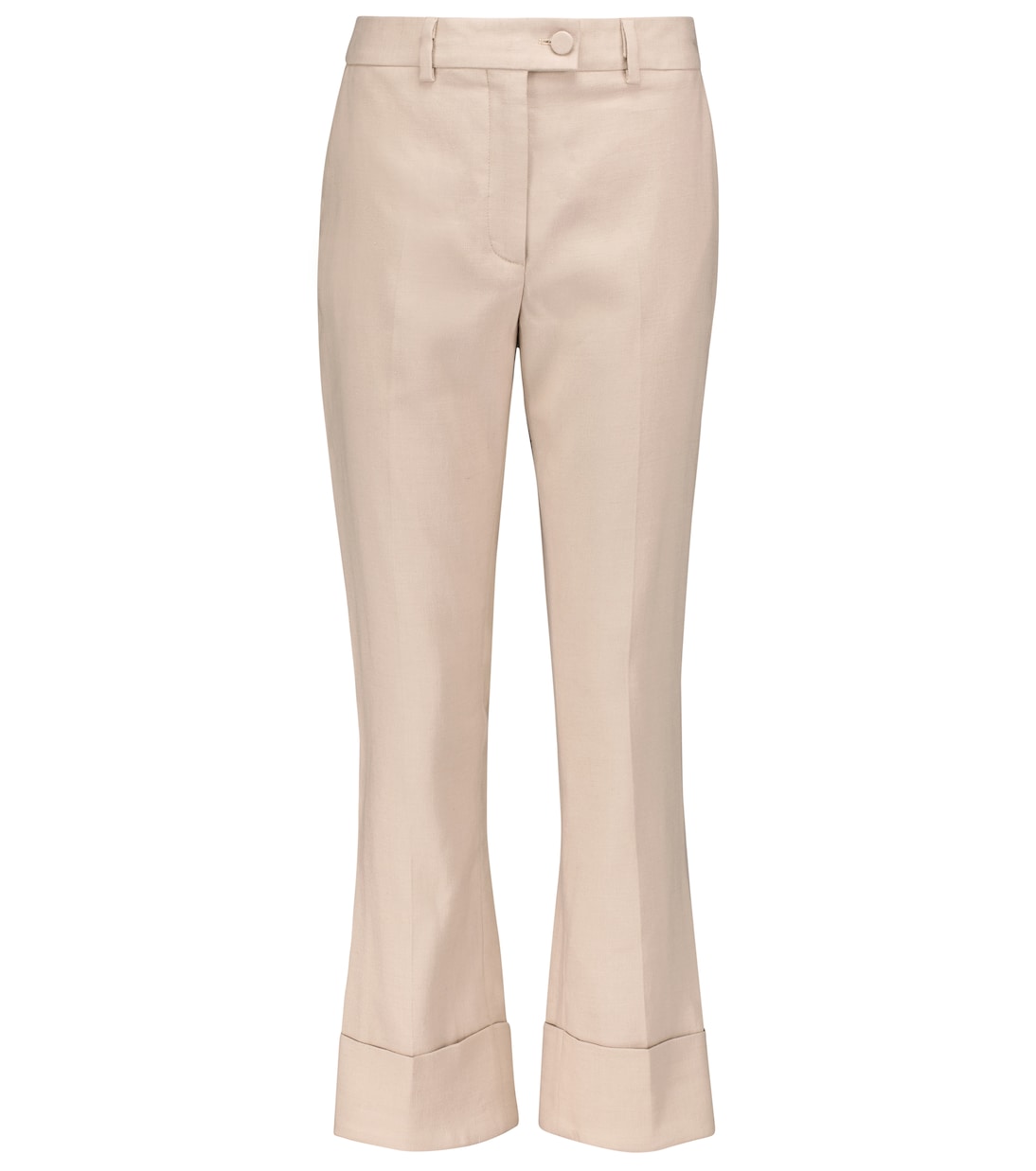 

Прямые брюки Kiko из льняной смеси Altuzarra, Dune Grass
