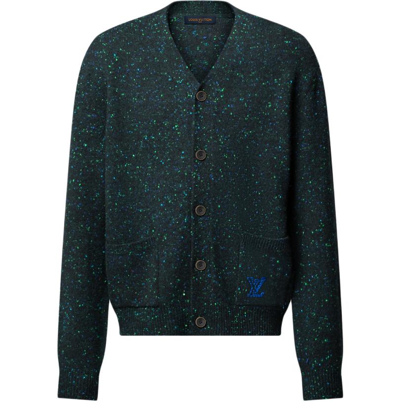 

Толстовка Nigo FW25 из кашемира мужская LOUIS VUITTON, зеленый