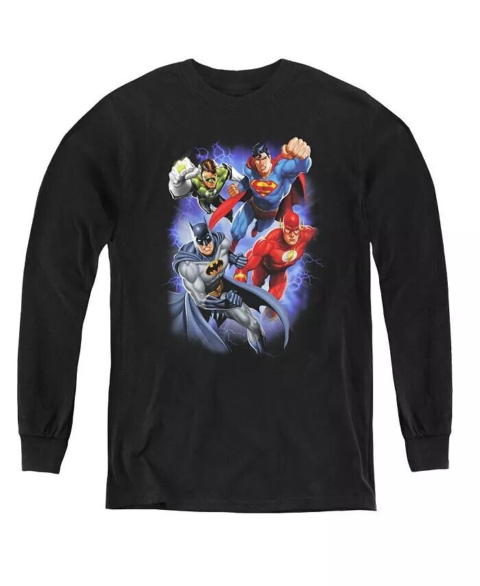 

Толстовка Boys of America Youth Storm Makers Justice League, черный