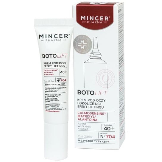 

Ботолифт, крем для глаз и губ №704, 15 мл Mincer Pharma