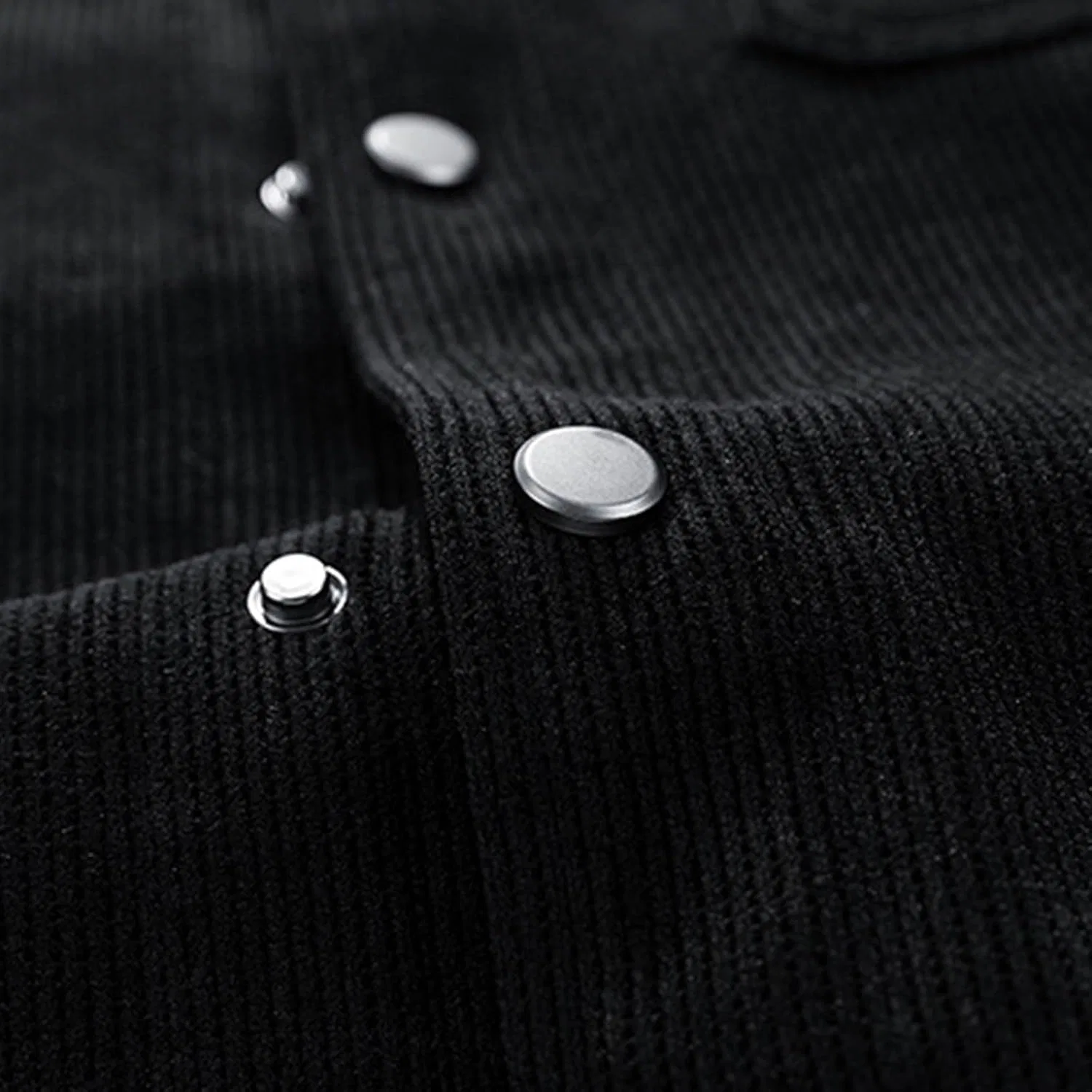 Мужская куртка Double Sided Wear, повседневная легкая рубашка на пуговицах с карманом на пуговицах, осенне-зимняя куртка-тракер — фото 2