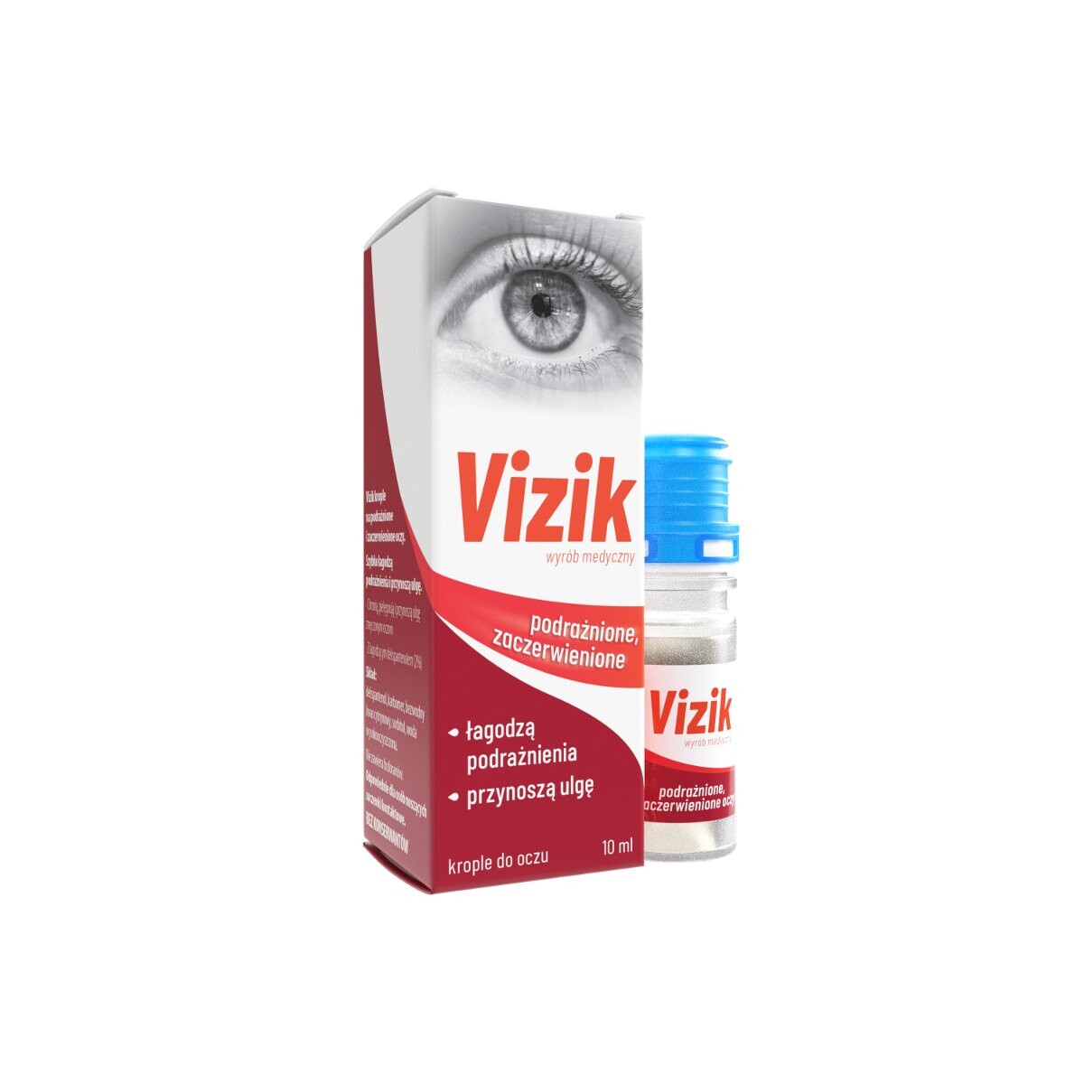 

Визик капли от раздраженных и красных глаз 10 мл Vizik