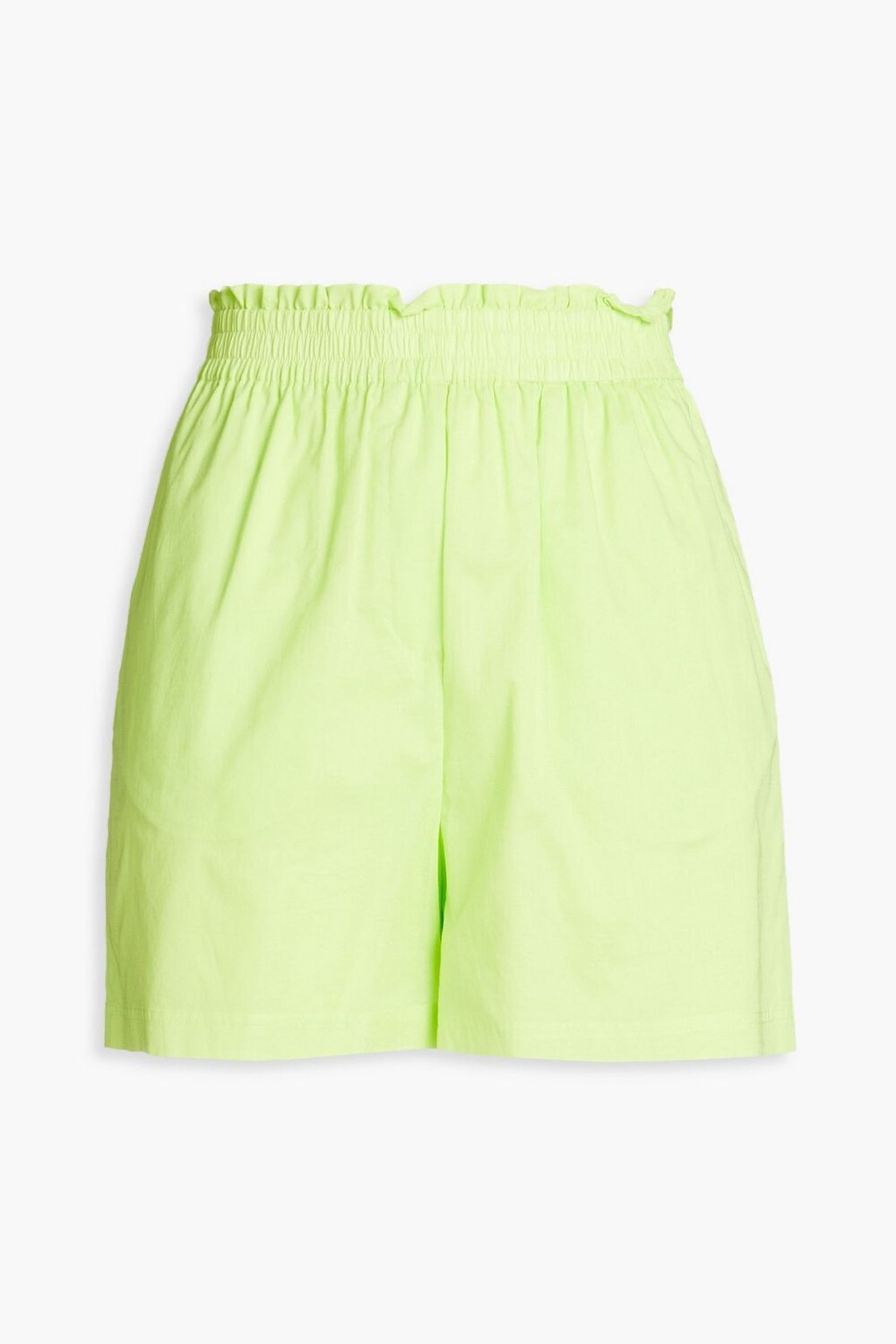 

Неоновые хлопковые шорты PAUL SMITH, зеленый