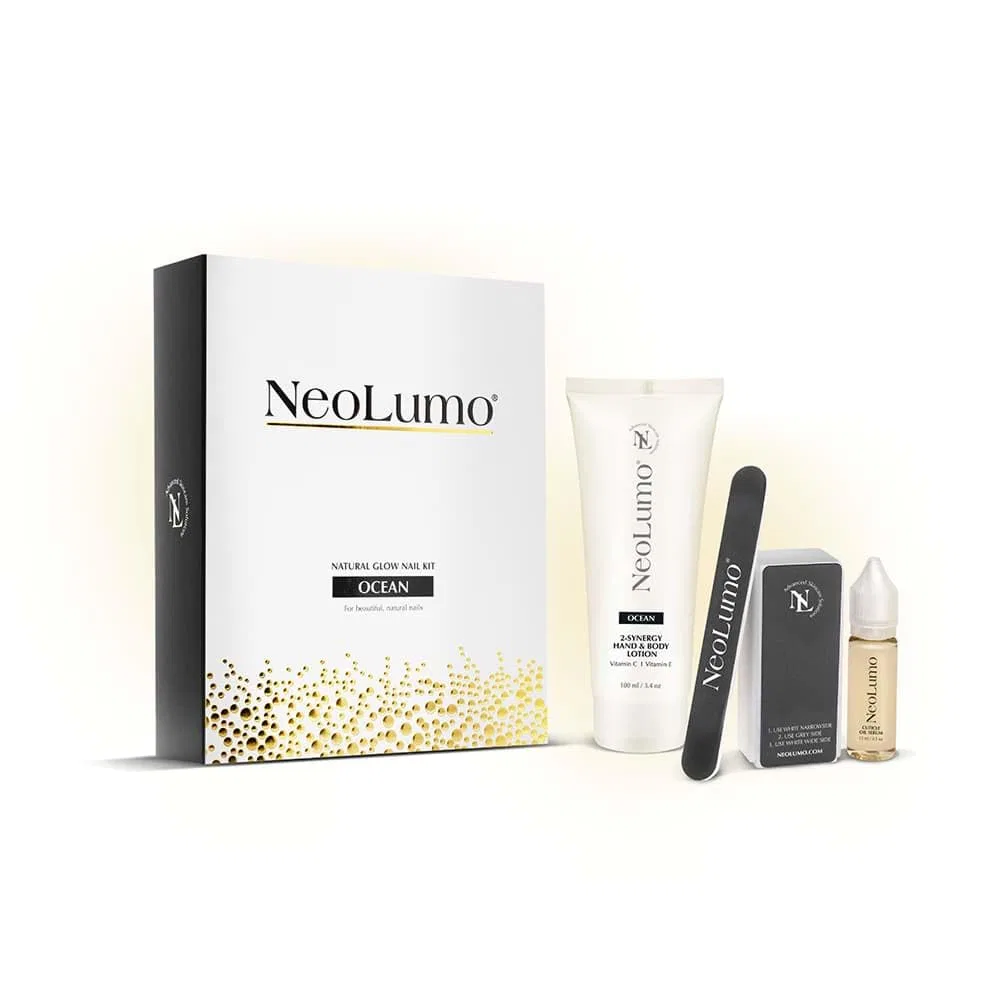 Набор для ухода за ногтями NeoLumo Ocean Nail Kit Atempause Kaffee