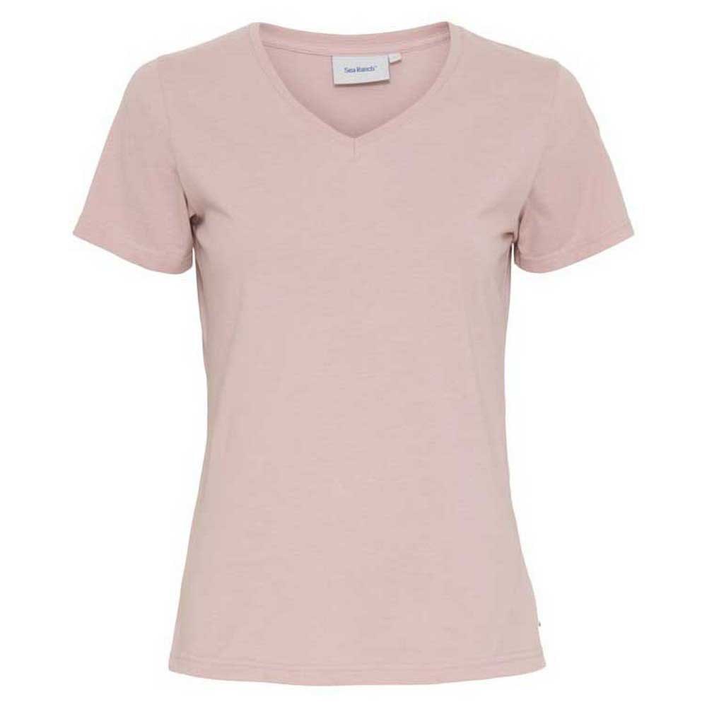 

Футболка Sea Ranch Dorthea Short Sleeve V Neck, розовый