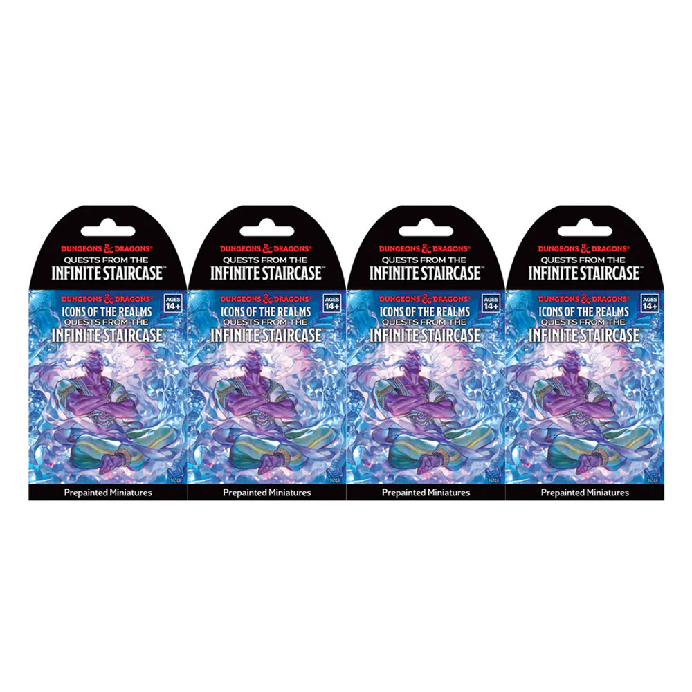 

Миниатюра WizKids/NECA D&D Icons of the Realms: Quests from the Infinite Staircase - Booster Brick