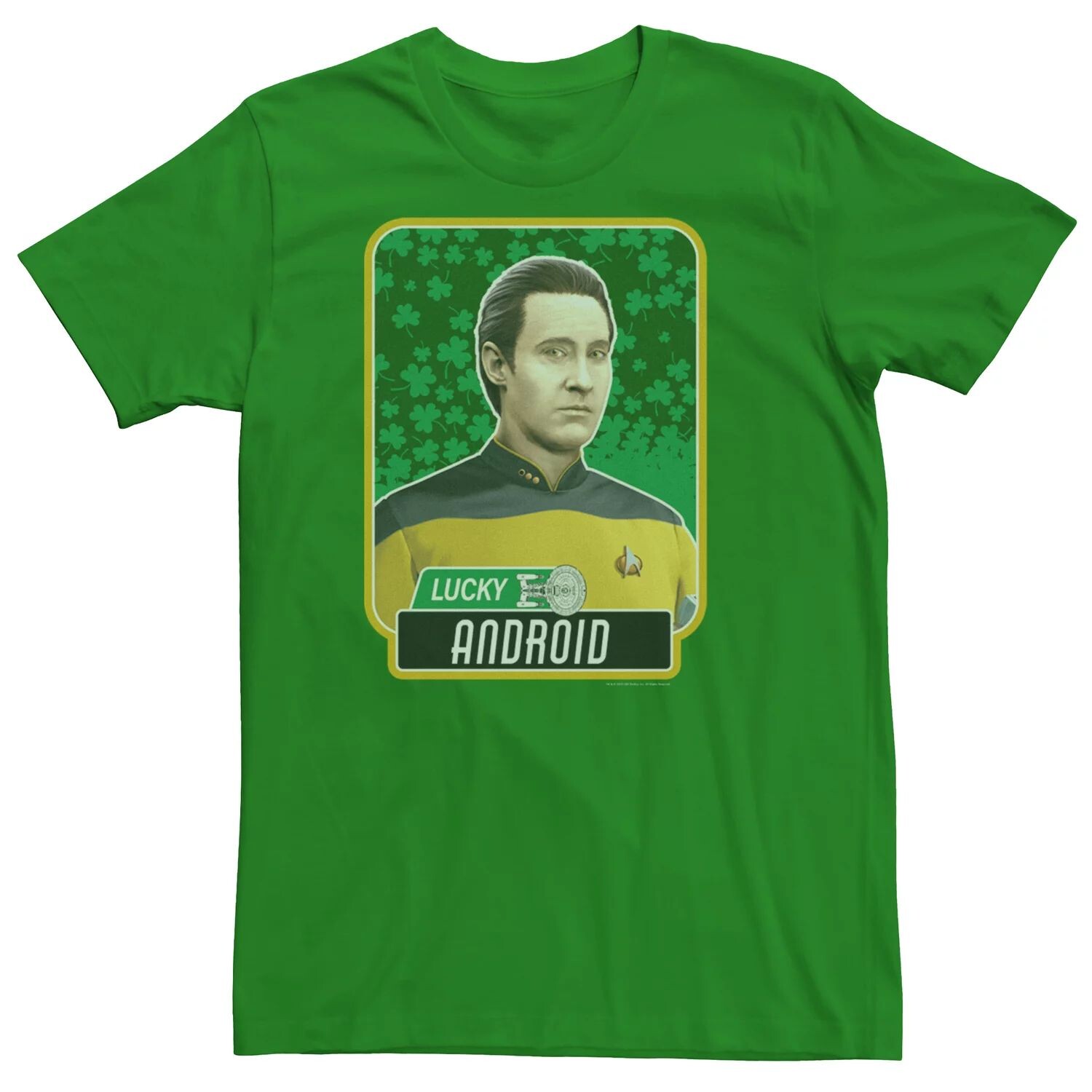 

Мужская футболка Star Trek Lucky Android Licensed Character