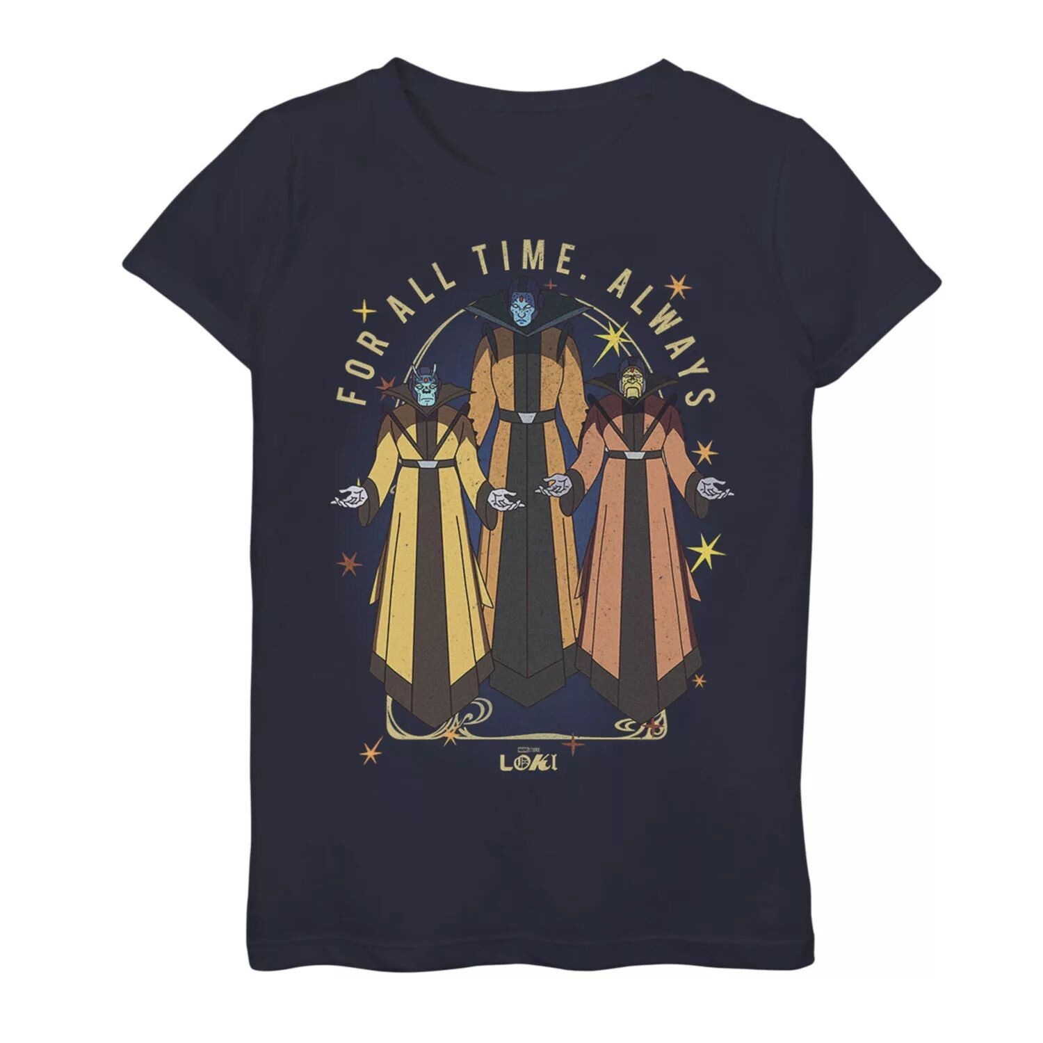 

Футболка с рисунком «Marvel Loki Time Keepers For All Time» для девочек 7–16 лет Marvel