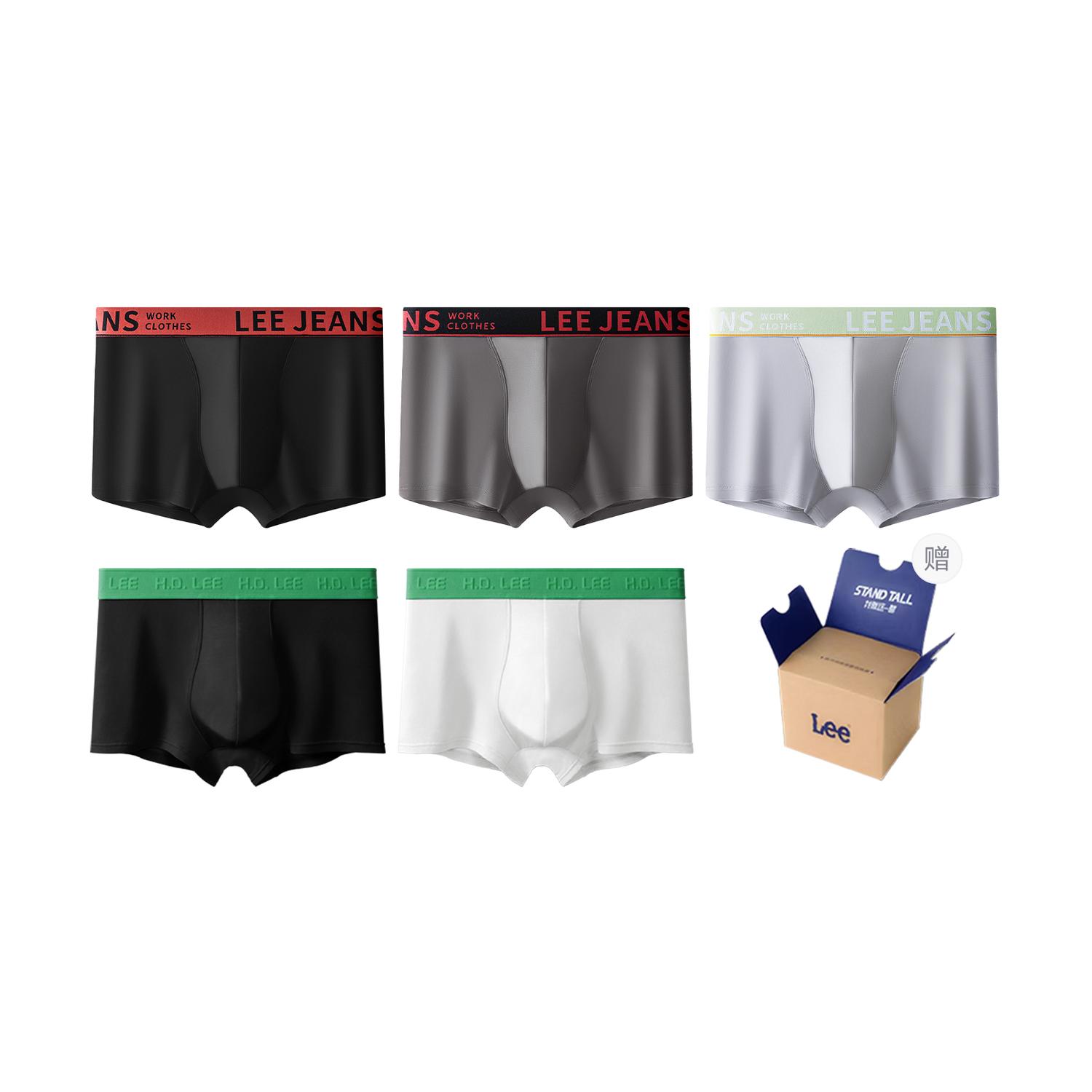 

101 Years Commemoration Collection трусы мужские боксеры 5 шт Lee, светло-серый