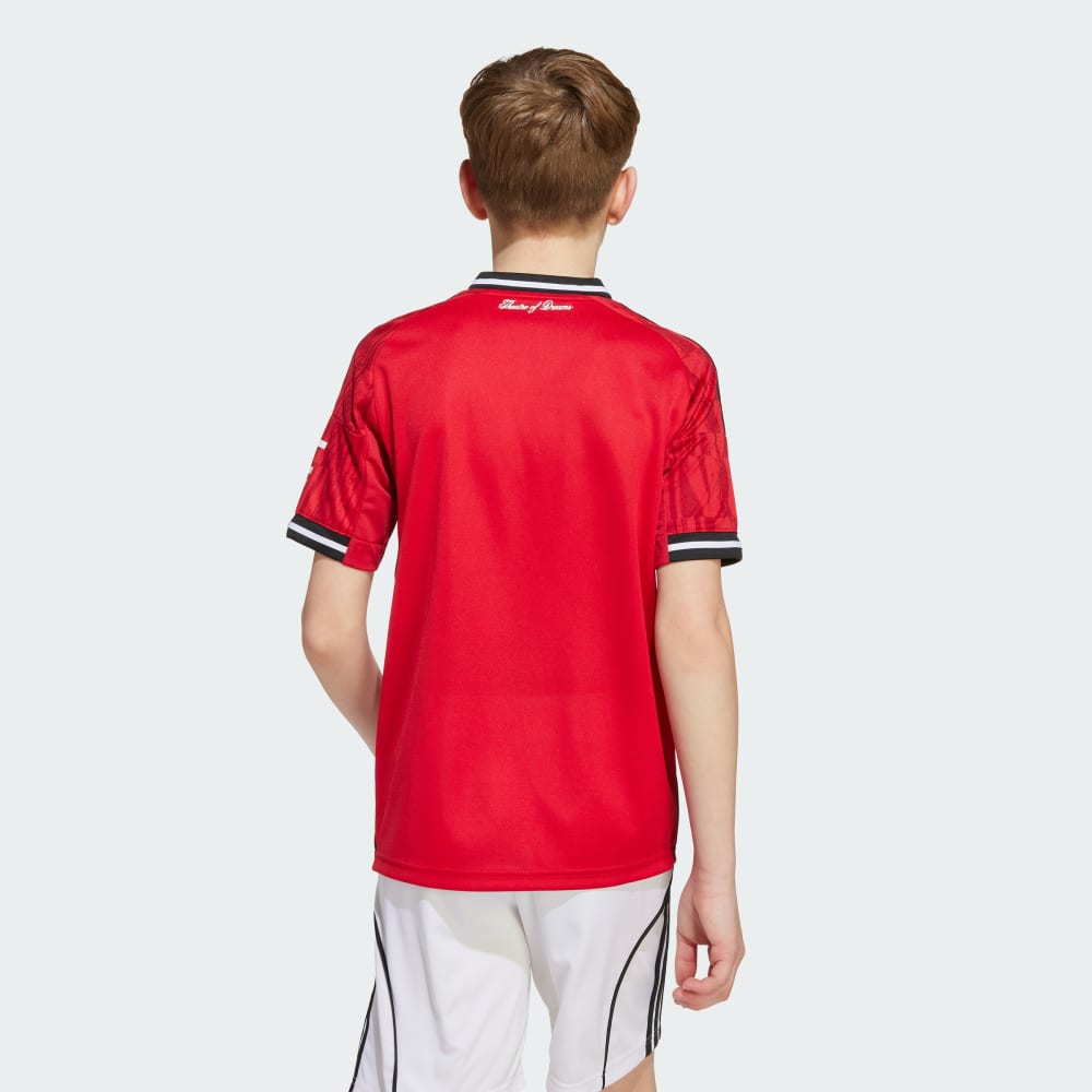 Джерси Adidas Manchester United 25/26 Home Jersey Kids, цвет Mufc Red — фото 4