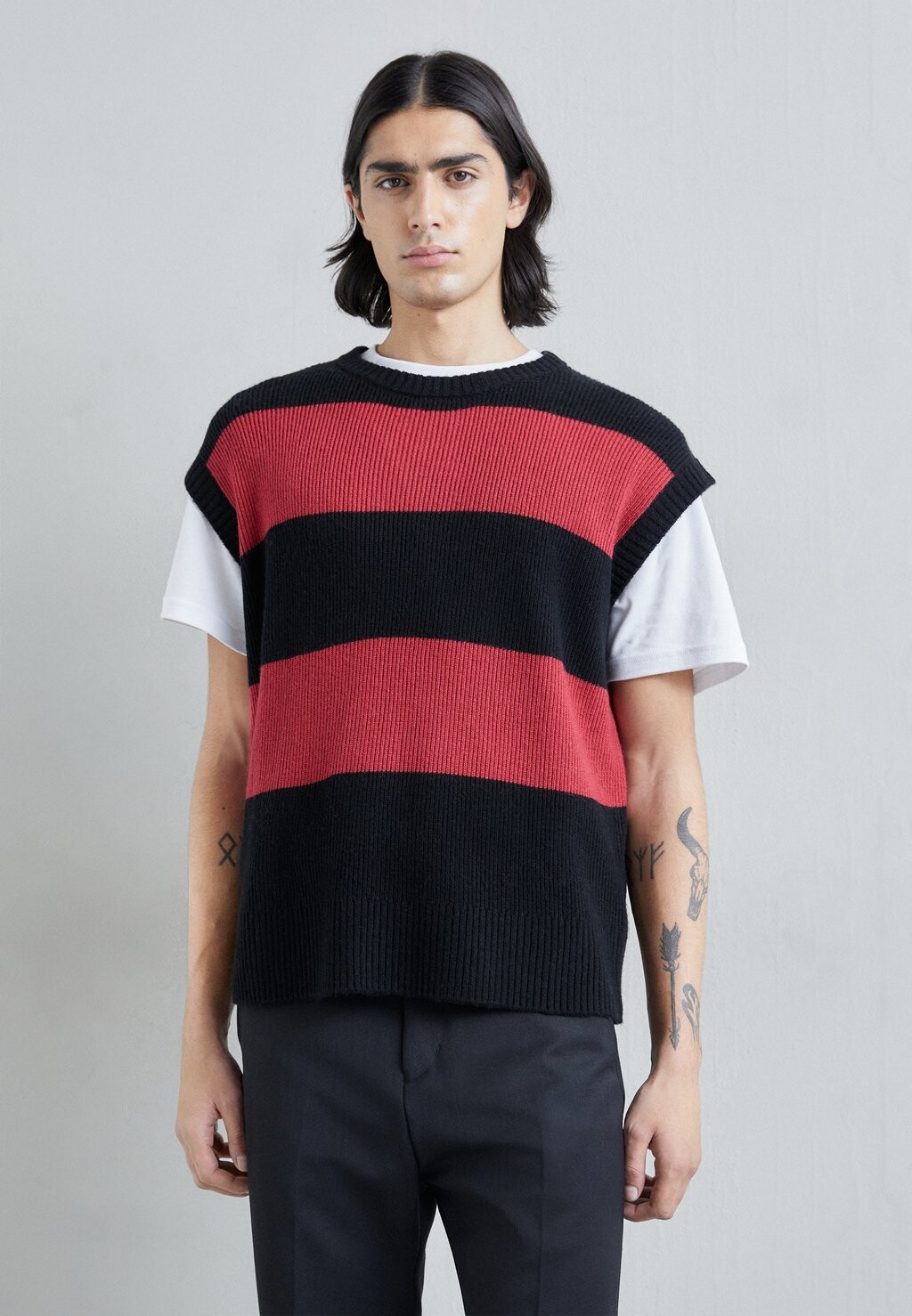 

Джемпер CREW MERINO/CASHMERE KNITID, разноцветный
