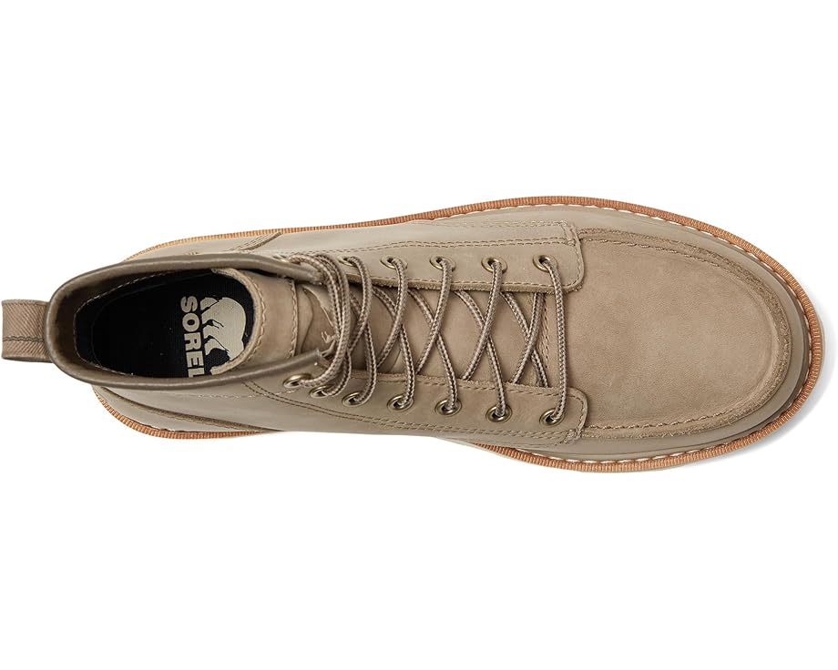 Мужские ботинки SOREL Slabtown 62' Moc Waterproof, Khaki Ii/Bleached Ceramic — фото 2