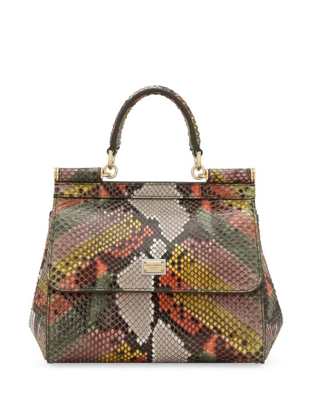 

Сумка-тоут Sicily DOLCE & GABBANA, зеленый