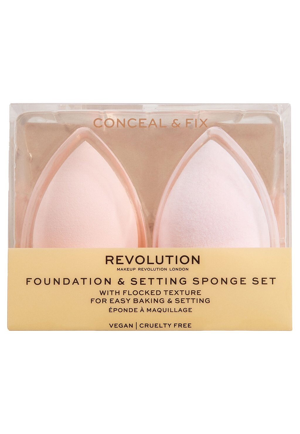 

Спонжи для макияжа Conceal & Fix Setting Sponges Makeup Revolution