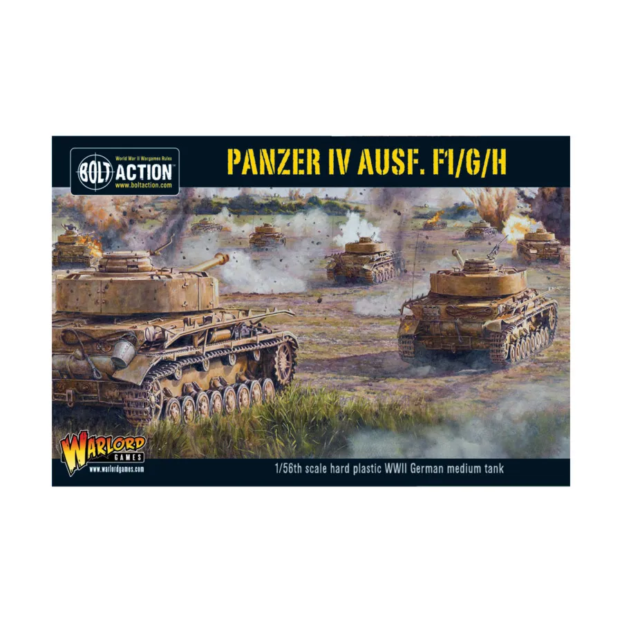 

Panzer IV Ausf. Ф1/Г/Ч, Bolt Action - German - Panzer (28mm)