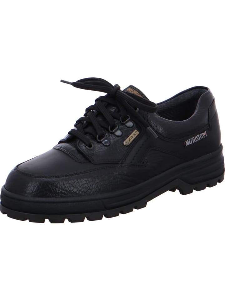 

Mephisto Черные кроссовки Barracuda на шнуровке