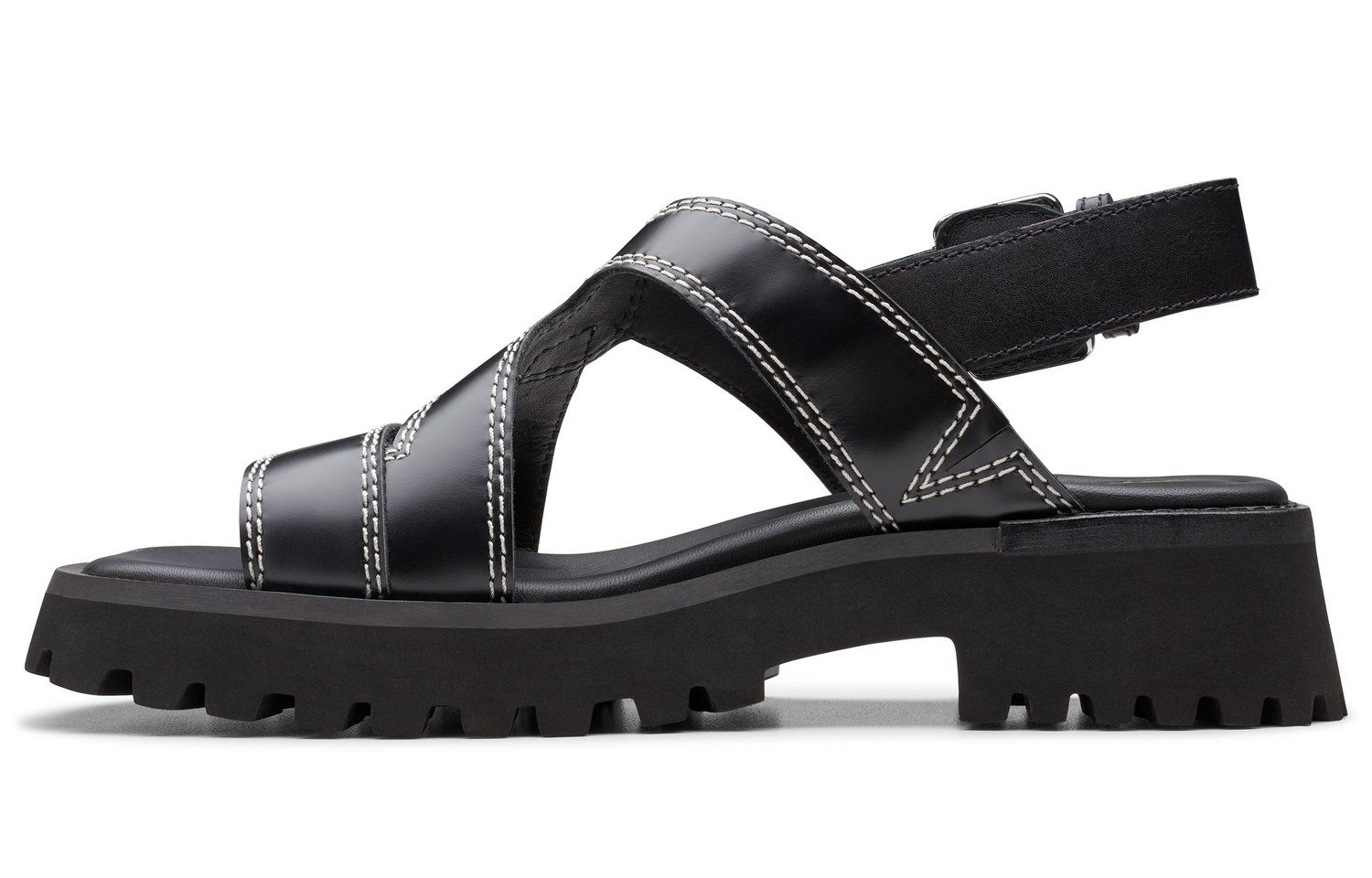 Clarks Пляжные сандалии женские черные