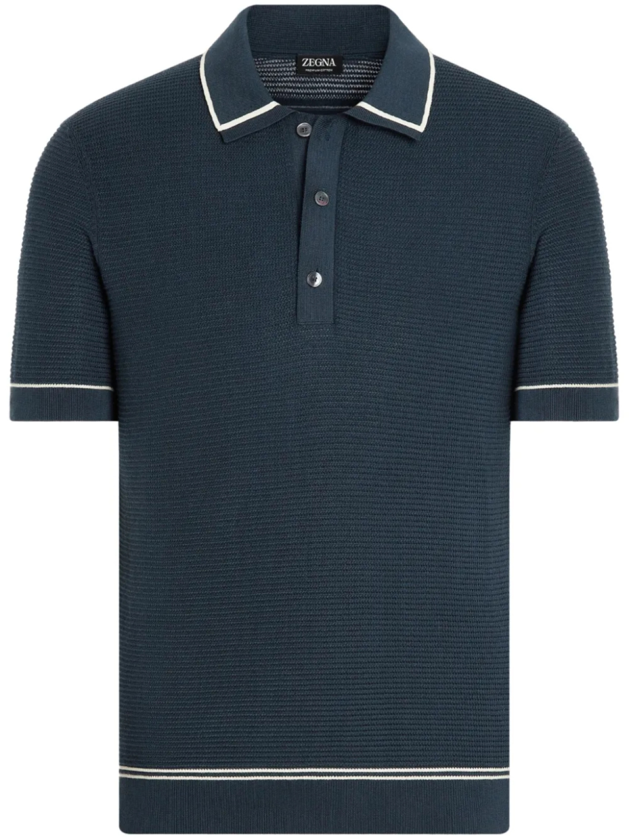 

Zegna рубашка поло, синий