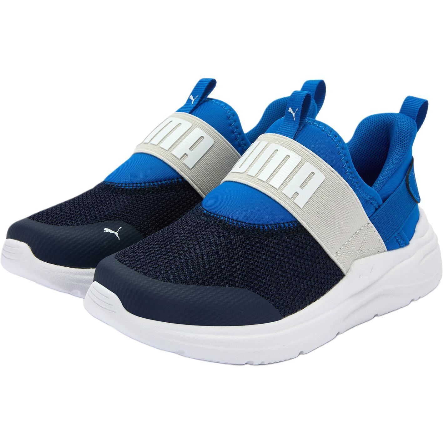 PUMA Детские кроссовки SOFTRIDE Wired 2 с низким верхом, устойчивые к истиранию, для детей от 3 до 7 лет — фото 3