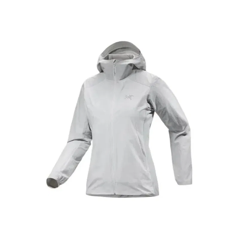 Ветровка Arc'teryx водонепроницаемая, ветрозащитная, дышащая, износостойкая, быстросохнущая, унисекс Arcteryx, Atomic Gray