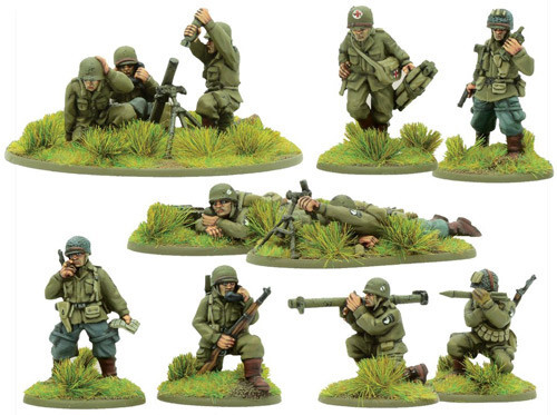 

Миниатюра Warlord Games Bolt Action: US Airborne Support Group (1944-45)