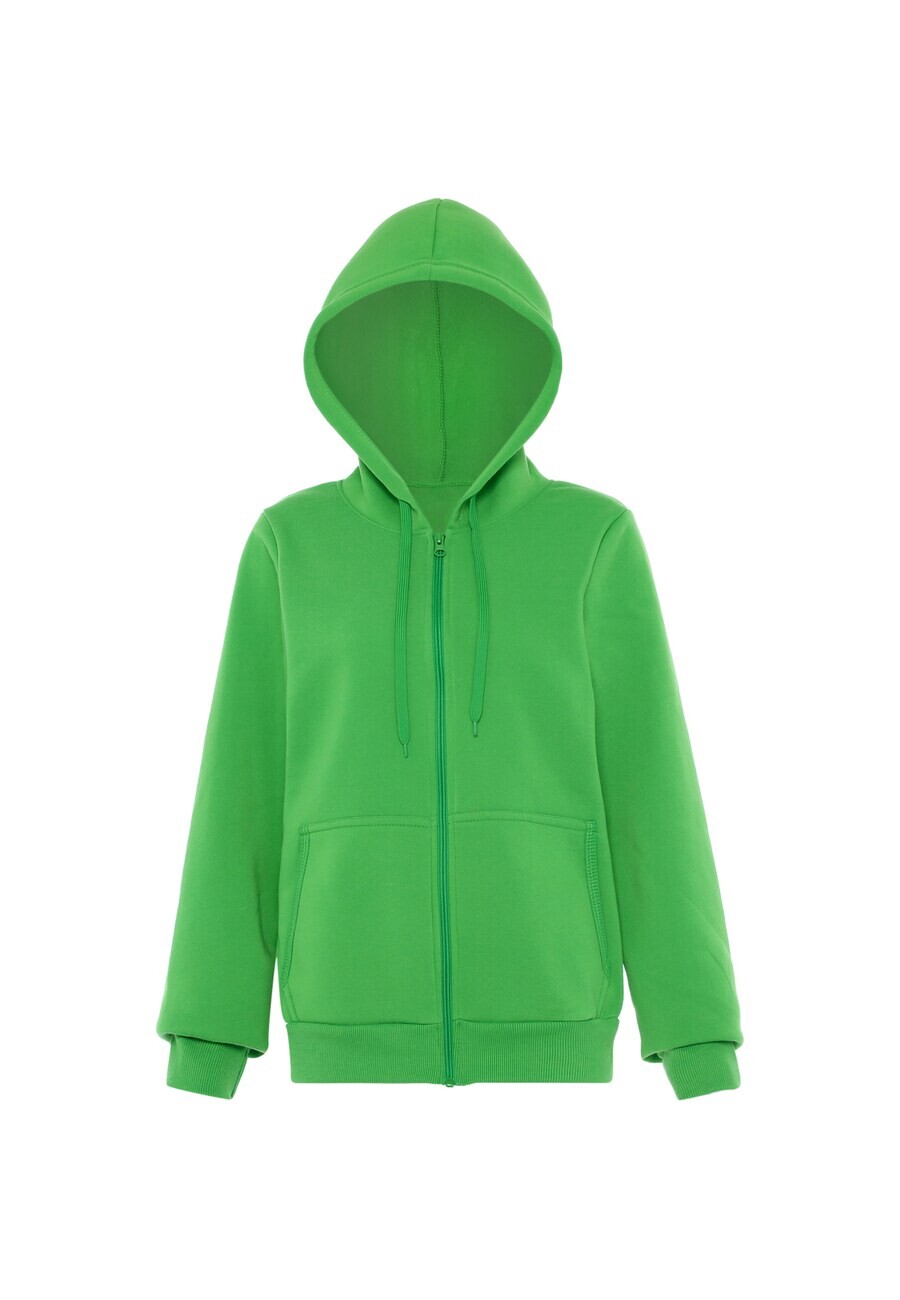 

Толстовка с капюшоном на молнии UCY Zip-Up Hoodie, лаймовый