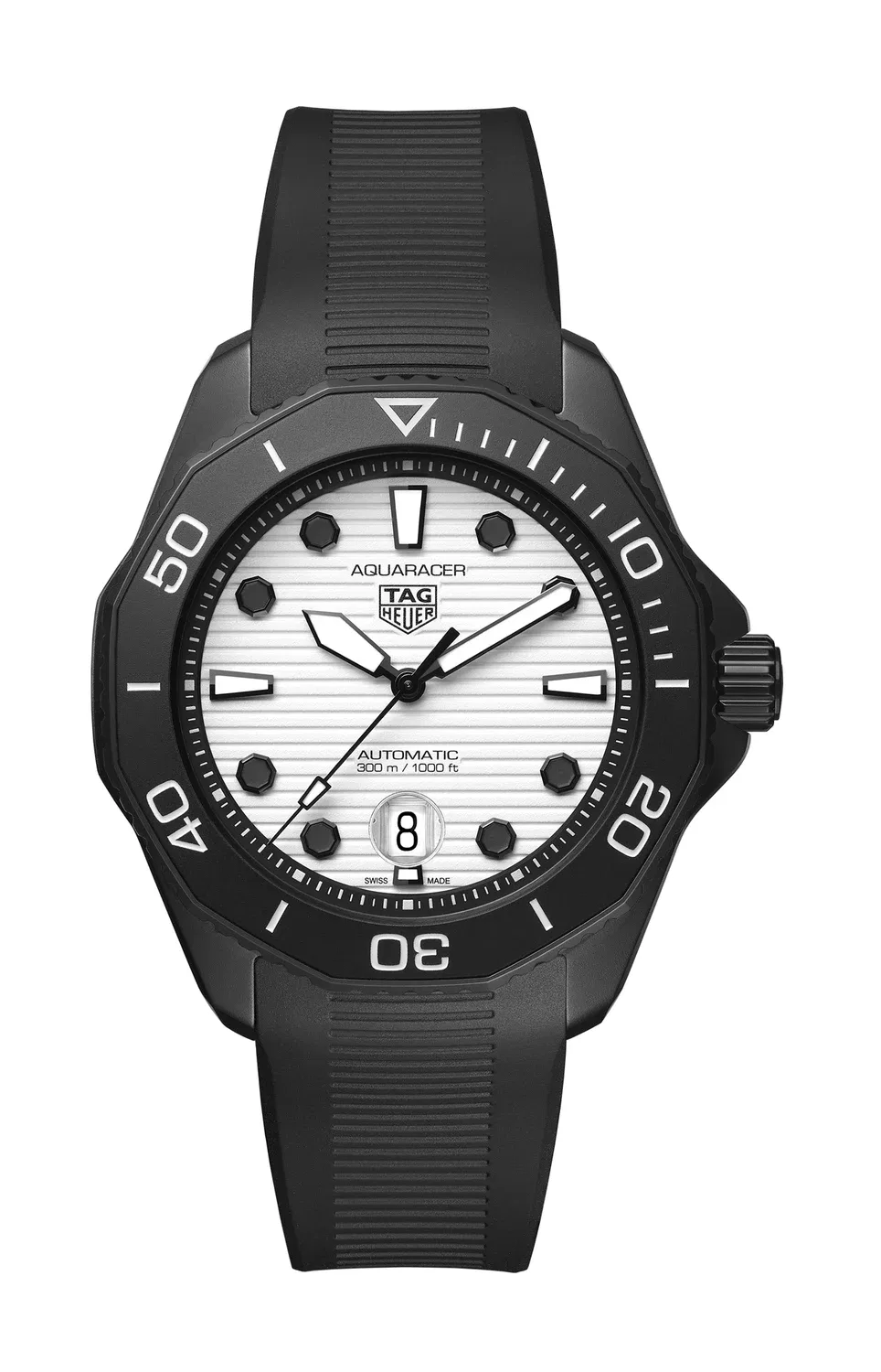 TAG HEUER AQUARACER ПРОФЕССИОНАЛ 300 GMT - WBP201D.FT6197, черный