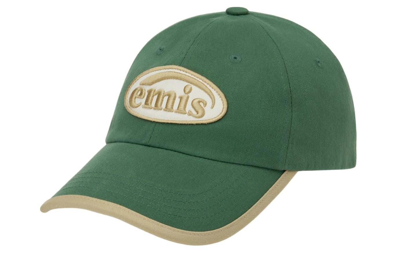 

Emis Хлопковая бейсболка унисекс зеленая, Green